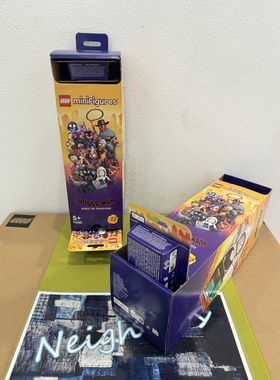 LEGO乐高71050人仔抽抽乐蜘蛛侠 穿越蜘蛛侠平行宇宙拼搭积木玩具