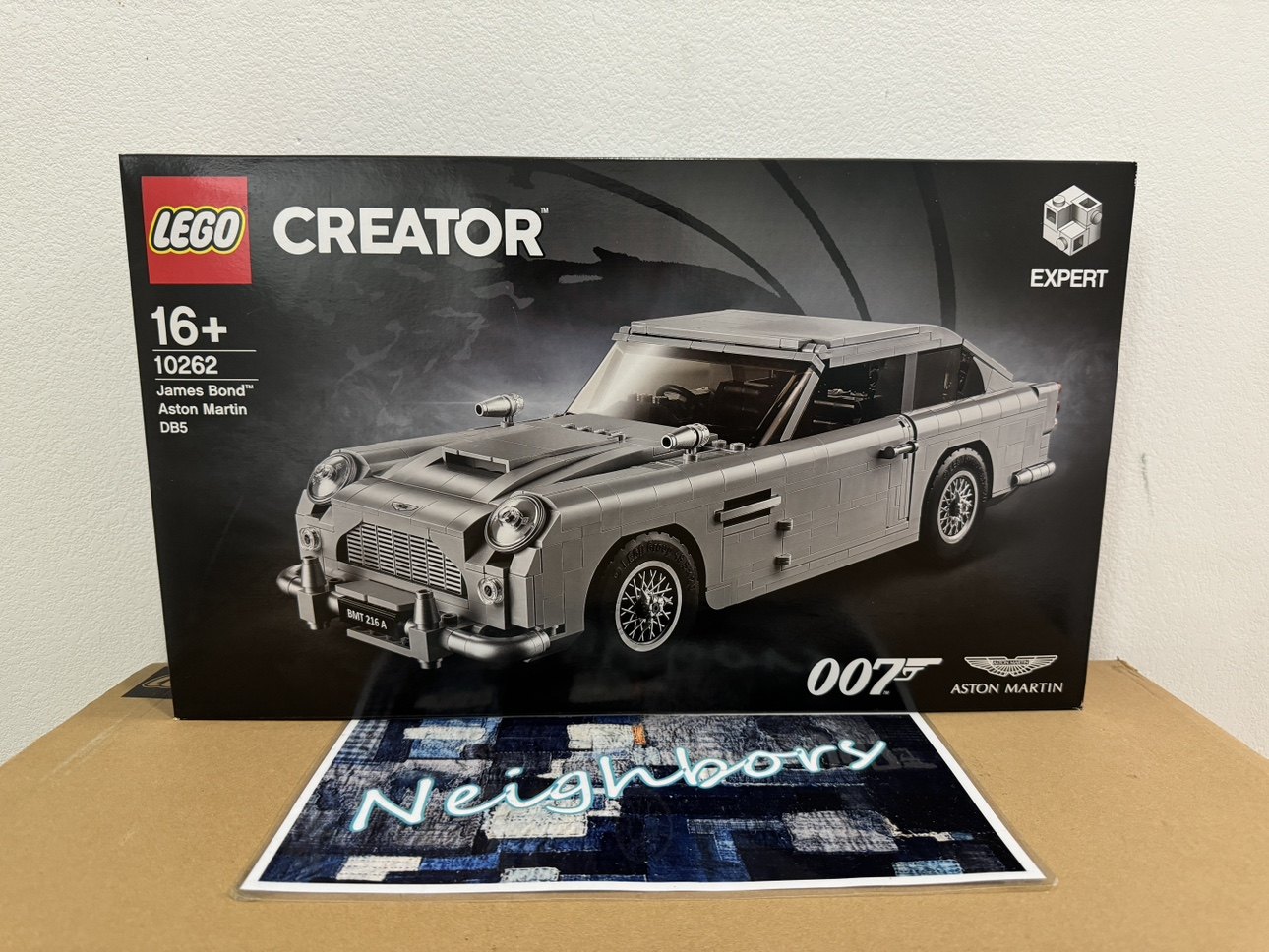 LEGO乐高 10262 icons 007 Aston Martin DB5 阿斯顿马丁跑车积木