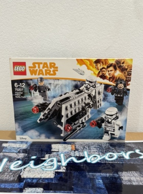 LEGO乐高75207 帝国巡逻队战斗套装星球大战绝版兵包积木玩具收藏