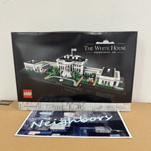 LEGO乐高 21054 白宫 建筑系列 益智拼搭积木玩具摆设礼物