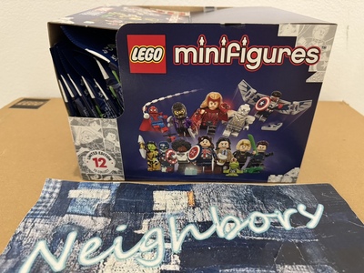 LEGO乐高71031 绝版漫威复仇者联盟人仔抽抽乐 一套36个盲盒积木
