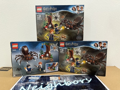 LEGO乐高75950 哈利波特系列 勇闯禁忌森林 安抚 蜘蛛的巢穴积木