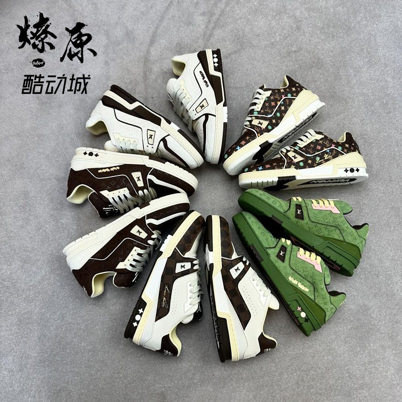 路易威登新款联名低帮板鞋