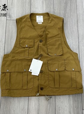 燎原 Visvim VV 21SS MINTO HUNTING VEST 复古猎装马甲外套