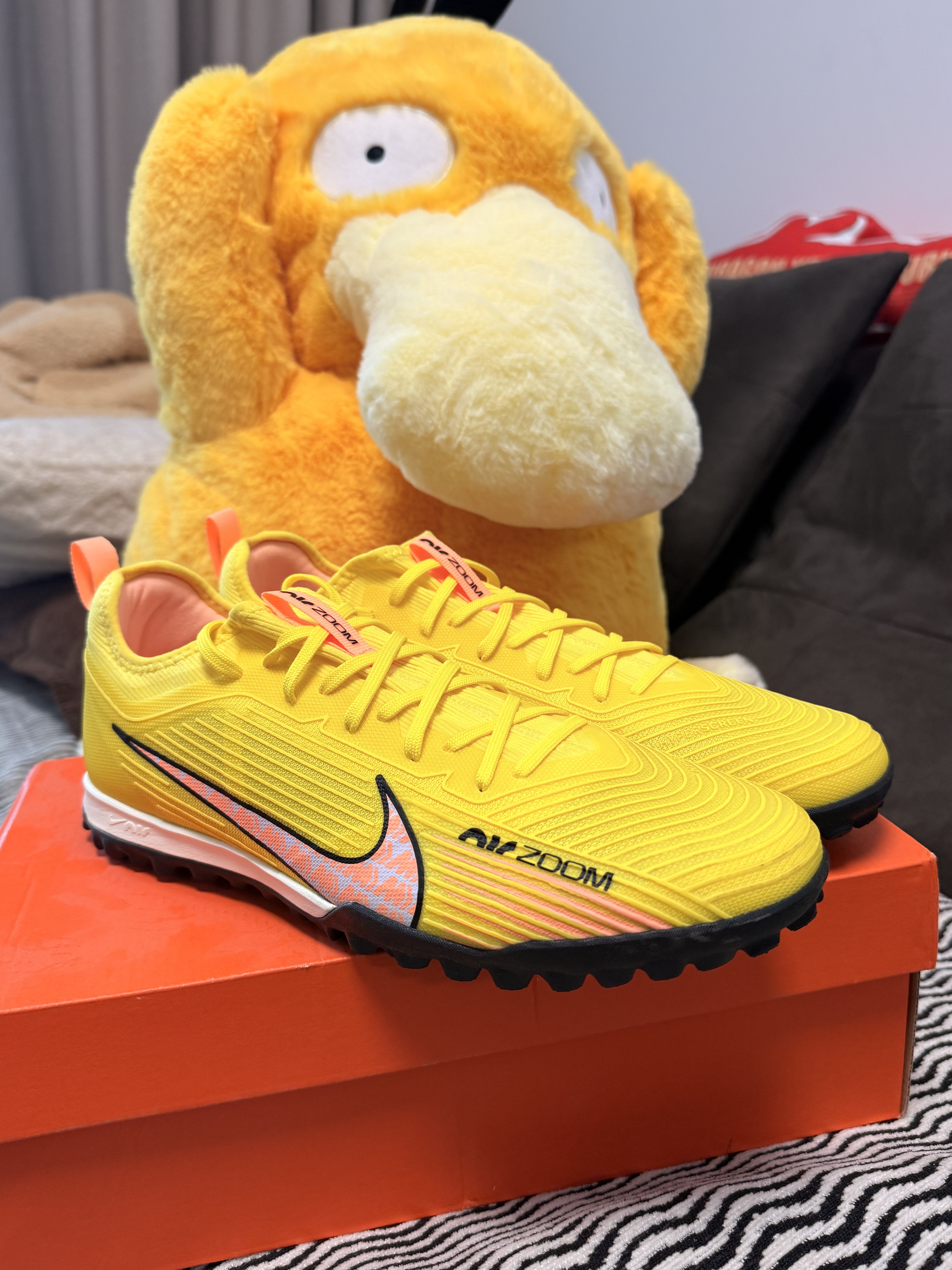 Nike DJ5605-780 Air Zoom 15 Pro TF 足球鞋 刺客15人草 C罗