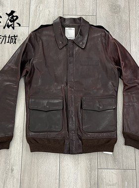 燎原 Visvim VV 11AW ELMENDORF JACKET 马皮夹克外套 现货3码