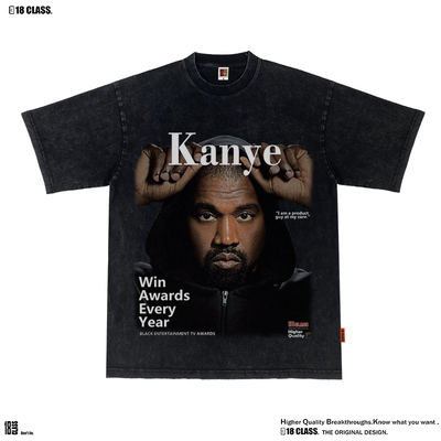 Kanye侃爷原创纯棉T恤长袖