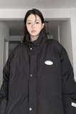 棉衣棉服女冬季加厚保暖宽松立领情侣白色棉袄外套潮MY03P88，男装棉衣，星座710