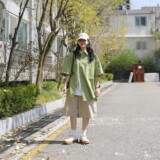 日系短袖衬衫女设计感小众大码休闲外套夏季2025新款上衣3423P45，男装T恤，星座710