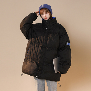 2025冬季新款立领宽松棉服女外套冬韩版宽松加厚面包服潮图片