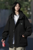 2025春秋学生情侣外套工装夹克宽松连帽冲锋衣女士上衣7013p78，男装夹克，星座710