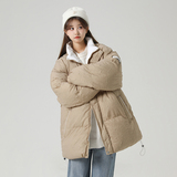 2025冬季新款立领宽松棉服女外套冬韩版宽松加厚面包服潮，男装棉衣，星座710