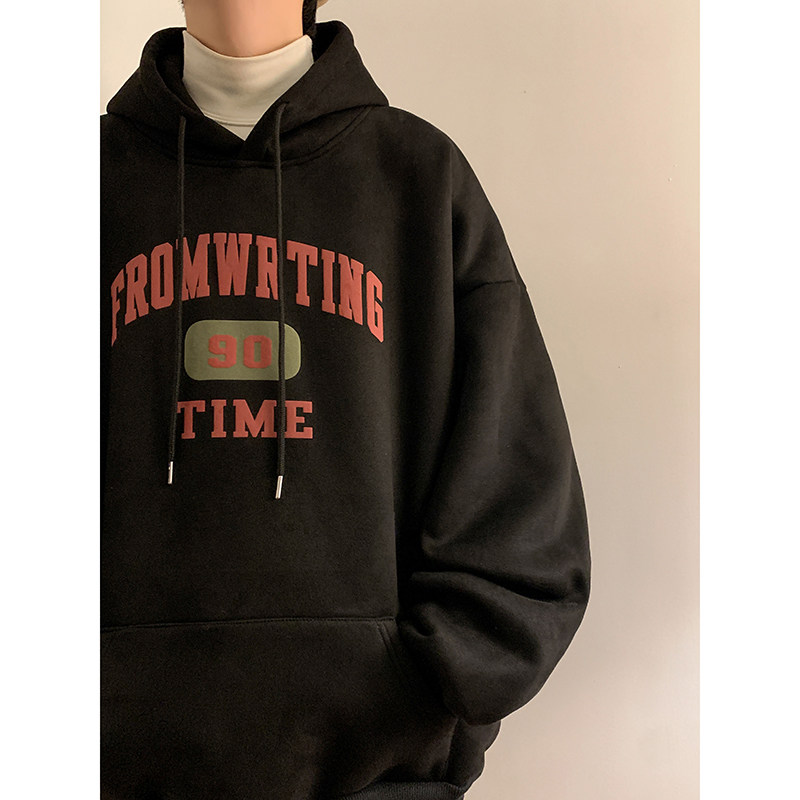2025新款卫衣男款春夏美式复古宽松休闲套头连帽衫外套潮WY07P68,女装短外套,星座710