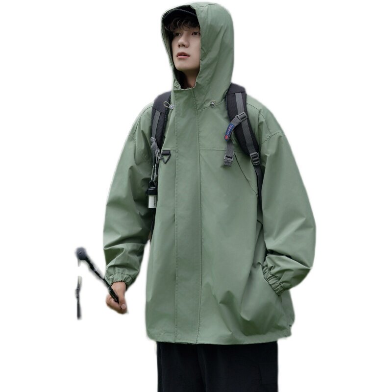 2025新款潮牌美式机能工装高级感衣服夹克桑延冲锋衣外套男春秋季,男装夹克,星座710