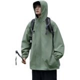 2025新款潮牌美式机能工装高级感衣服夹克桑延冲锋衣外套男春秋季，男装夹克，星座710
