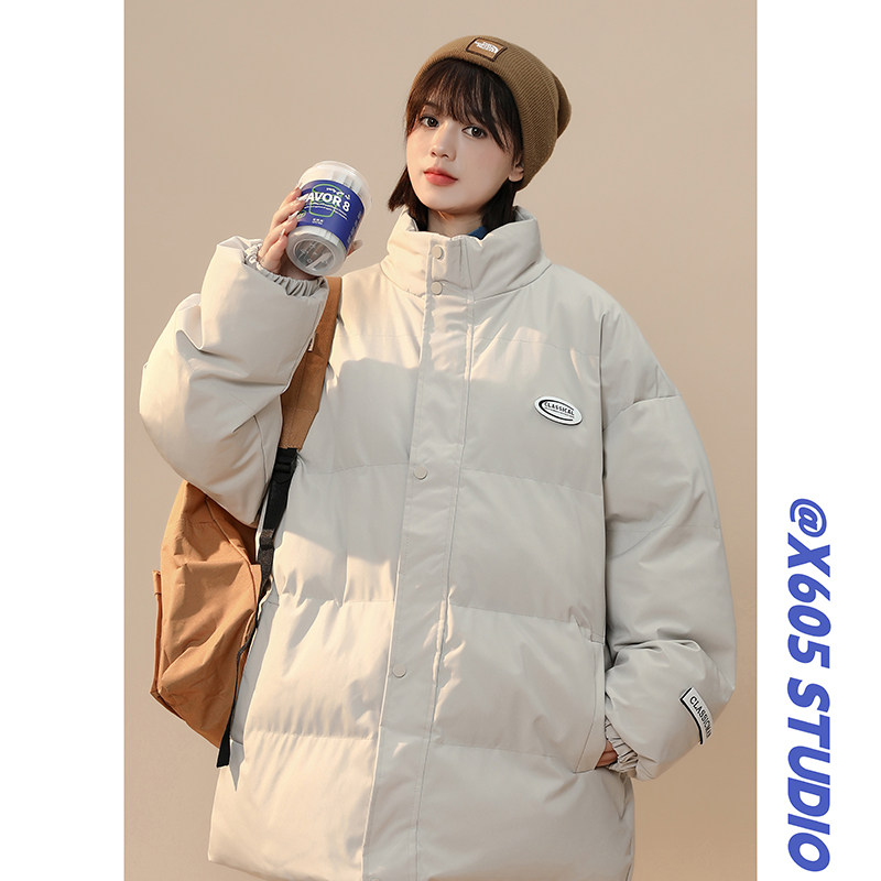 2024冬季新款立领宽松棉服女外套冬韩版宽松加厚面包服MY03P88图片