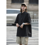 短袖衬衫女港味复古chic学院风上衣夏季jk制服半袖衬衣7001-P45，男装T恤，星座710