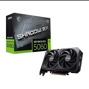 微星5060幻影师 RTX 5060 8G SHADOW 2X OC电竞游戏设计独立显卡