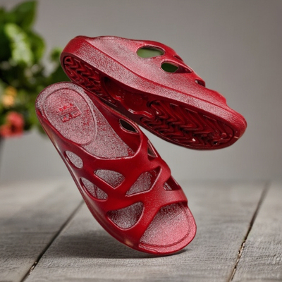 回力新款中老年女油拖妈妈奶奶凉拖鞋居家外出舒适防滑软底平底鞋