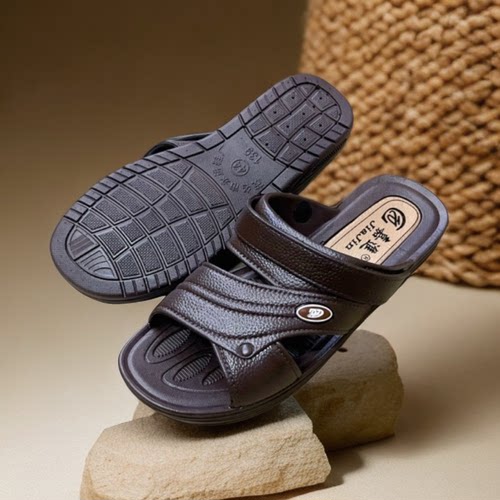拖鞋男夏季外穿防滑耐磨休闲两用凉鞋男士沙滩鞋爸爸鞋子