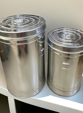 江门新会陈皮储存罐加厚防潮密封桶茶叶桶储藏桶大容量陈皮铁桶