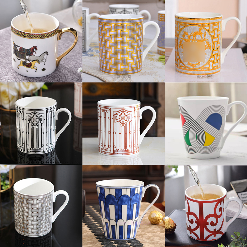 骨瓷欧式风会所办公杯