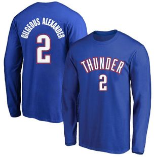 春秋雷霆2号亚历山大球衣训练服纯棉薄款 T恤 篮球运动圆领长袖