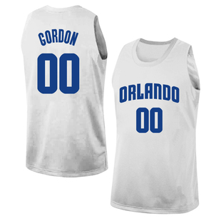 奥兰多魔术00号阿隆戈登球衣训练服纯棉圆领无袖背心篮球运动上衣