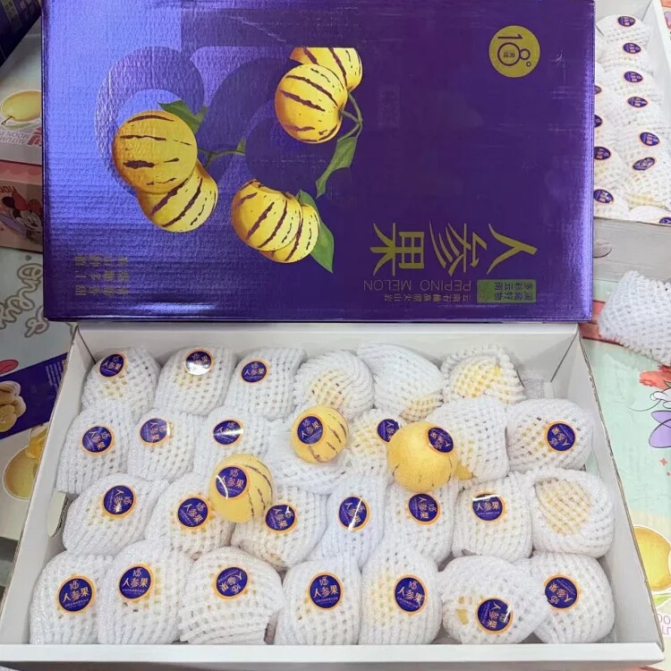 只发东北 人参果当季新鲜树上熟石林人参果黄肉水果 整箱5斤装