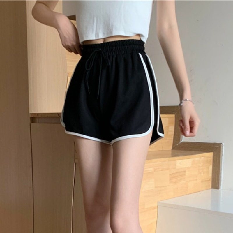 运动短裤女夏季外穿高腰休闲裤新款宽显瘦阔腿瑜伽裤安全裤三分裤,女装/女士精品,休闲裤,淘宝优惠券,粉丝福利购,淘宝优惠卷