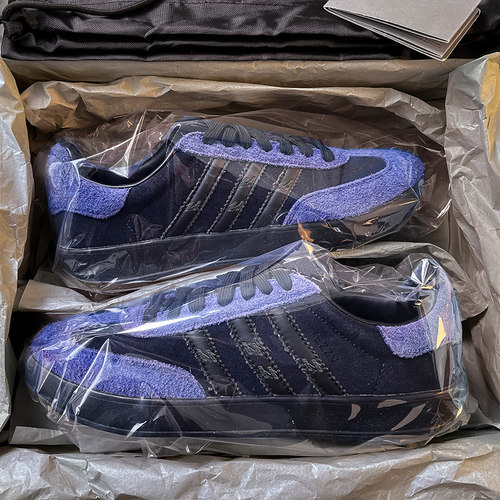 德国官方正品三杠德训鞋男女款2026经典阿甘鞋百搭休闲运动板鞋潮