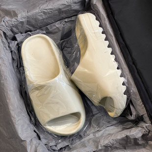 香港专柜正品OG YEEZY广椰子拖鞋2026夏季款外穿厚底踩屎感一字拖