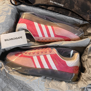 德国官方正品经典真皮德训鞋男女款2026春季百搭厚底增高运动板鞋