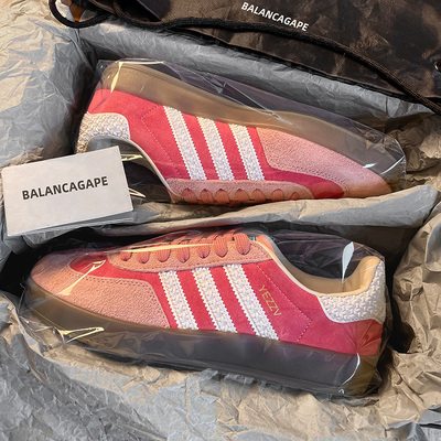 德国官方正品经典真皮德训鞋男女款2026春季百搭厚底增高运动板鞋