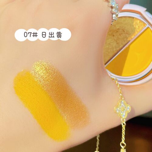 黄色蓝色紫色beautyglazed双色