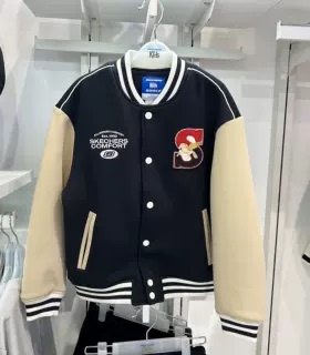 Skechers斯凯奇男童秋冬时尚潮流百搭棒球服棉服外套L126B014