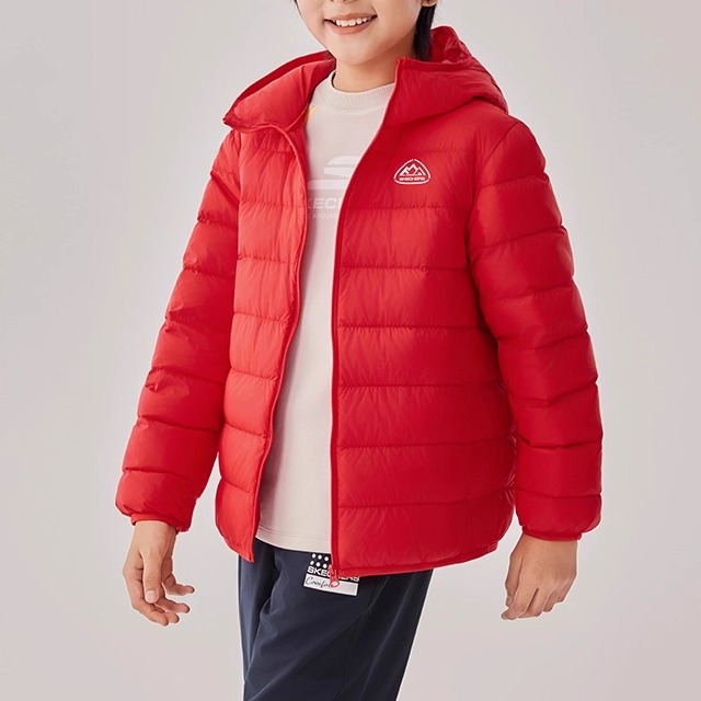 Skechers斯凯奇儿童秋冬季轻盈保暖时尚百搭羽绒服外套P425K048