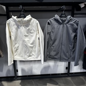 Skechers斯凯奇女士时尚 百搭纯色舒适连帽休闲外套P126W001