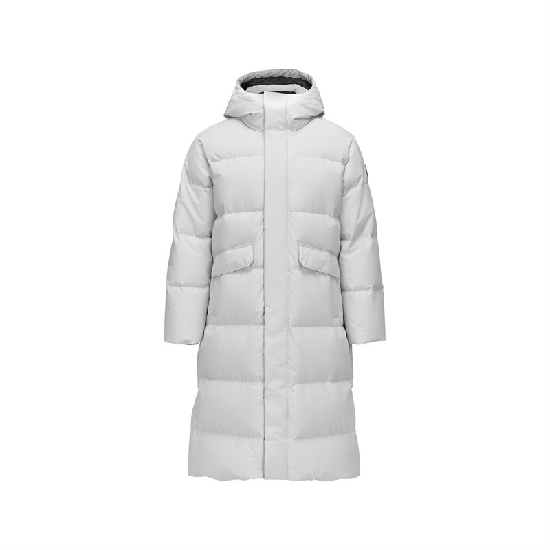 斯凯奇连帽男女同款羽绒服外套