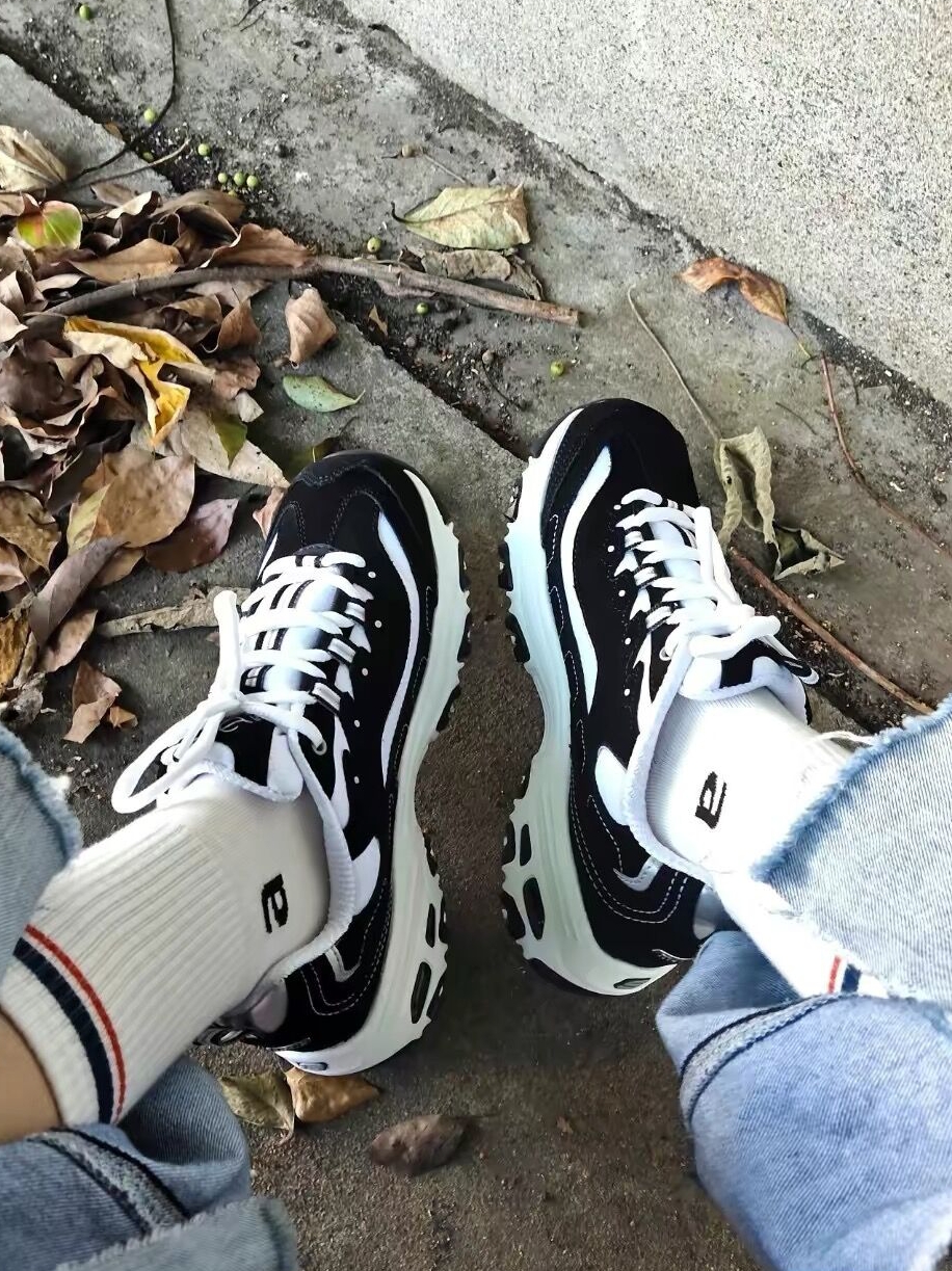 斯凯奇男女老爹鞋复古经典休闲