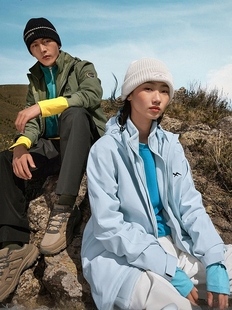 Skechers斯凯奇男女三合一魔方冲锋衣防水L424W168登山服L424M142
