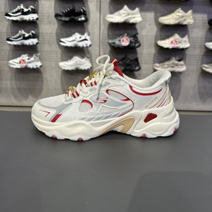 Skechers斯凯奇男女新年款马年限定网面透气800033老爹鞋802030