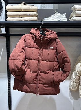 Skechers斯凯奇女士秋冬防泼水连帽保暖防风立领加厚棉服P425W197