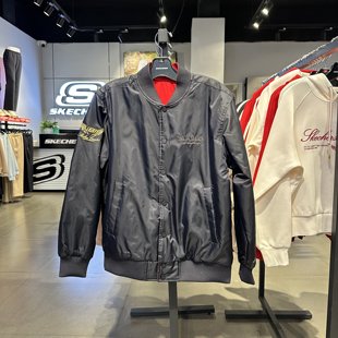 Skechers斯凯奇男女同款马年新年限定秋冬时尚双面穿棉服L126U024