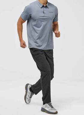 Skechers斯凯奇秋季新款男士舒适亲肤休闲简约梭织运动裤P324M006