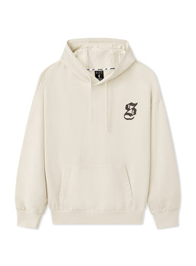 Skechers斯凯奇男女同款百搭简约字母宽松潮流连帽卫衣L325U047