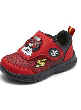 Skechers斯凯奇夏季儿童魔术贴舒适防滑耐磨学步运动鞋401512N
