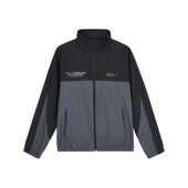 Skechers斯凯奇男女同款 拼色防泼水舒适立领梭织外套L124U149