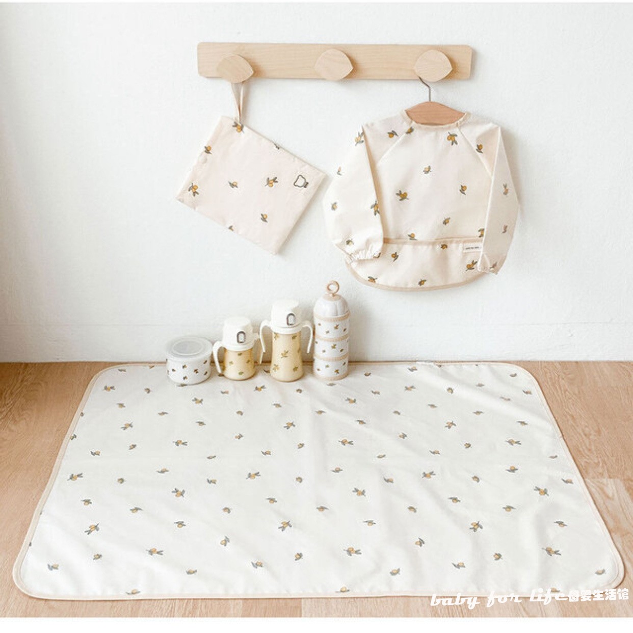 ins韩国风橄榄新生儿婴儿隔尿垫床单防水可洗透气防漏床垫姨妈垫