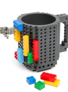 杯子积木益智马克杯水杯卡通一礼创意儿童lego生日六亲子减压